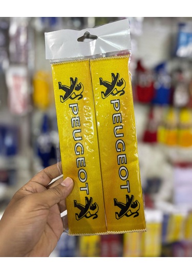 Tüm Otomobillere Uyumlu, Aracınıza Özel Tasarım Baskılı, Emniyet Kemeri Yumuşatıcı Ped, Pejosarı