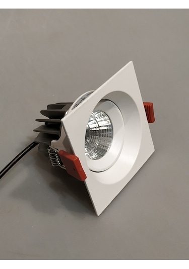12W Günışığı Kare Hareketli Led Spot