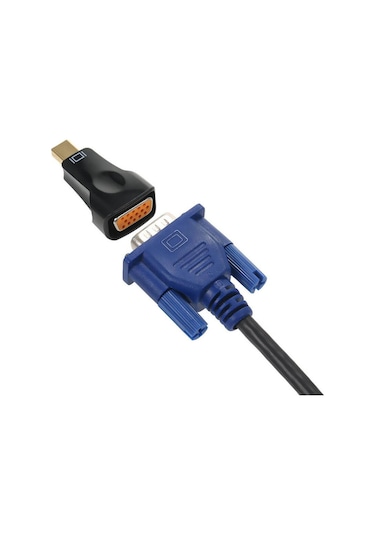 Mini Displayport Dp To Vga Çevirici 1080p Thunderbolt To Vga Adaptör Macbook Pro / Air / İmac