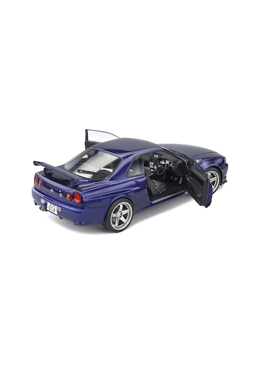 1:18 Solido 1999 Nissan Gt-r R34 Mor Model Araba