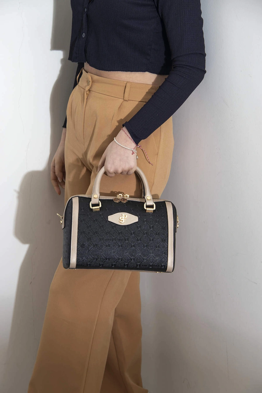 Silver Polo Kadın El Ve Çapraz Çanta 1091 Siyah