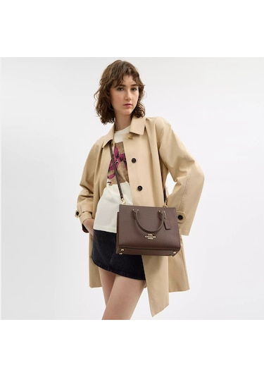 Coach Maggie Small Tote Kadın El Ve Çapraz Çanta Cy668 Vizon