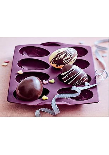 Sıcak -Soğuk Silikon Mucize Kalıp Süpriz Yumurta Mor