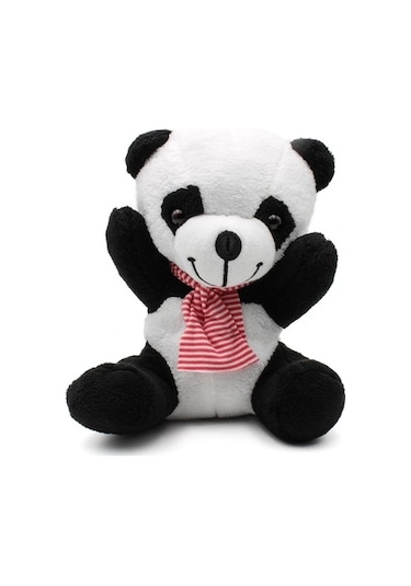 Tatlı Peluş Panda & Kar Tanesi Kolye Hediye Seti