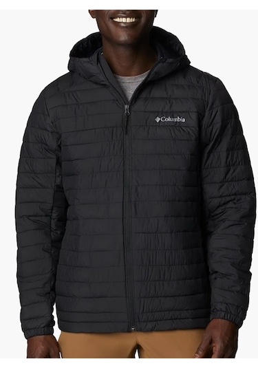 Columbia Wo6284 Silver Falls Hooded Synthetic Insulated Jacket 2034501 010 Siyah