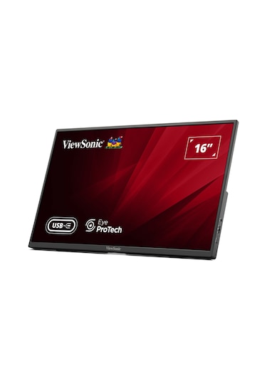 Viewsonic Va1650 16" 60 Hz 7 MS Hdmı+Usb-C Fullhd Ips Taşınabilir Monitör