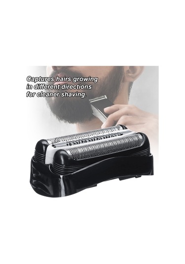 Yifomall 32b Elektrikli Tıraş Makinesi Yedek Parçası Tıraş Folyosu Kaset Başlıkları Seri 3 İçin Yedek