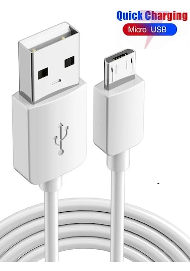 Samsung Galaxy J7 Max Uyumlu Hızlı Şarj Kablosu Micro Eski Tip 1