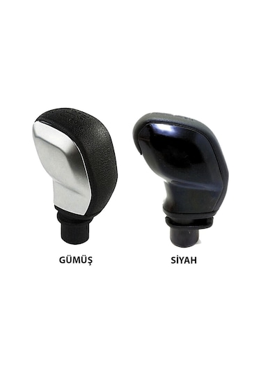 Toyota Corolla Uyumlu Manuel Vites Topuzu Siyah Ve Gümüş Renk Seçenekli