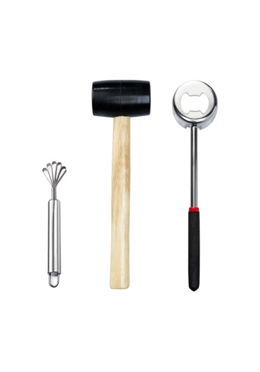 Soulader Hindistan Cevizi Kırma Aleti, Taze Hindistan Cevizi Açacağı, Pratik Ceviz Kıracağı, Sağlam Metal Hindistan Cevizi Kıracağı, Ev Tipi Diğer