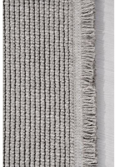 Ecolle Modern Halı Dayanıklı, Yumuşak Dokulu, Dokuma Taban, Tozumaz Gri