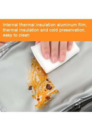 Flanel Tost Çantası Çift Katmanlı İzolasyon Öğle Yemeği Saklama Çantası Omuz Çantası Mor Mor