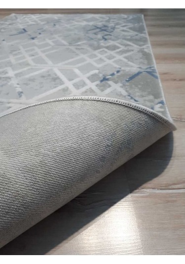 Armis Halı Kolaj A311A Gri Mavi Halı Yolluk 100X200 Cm