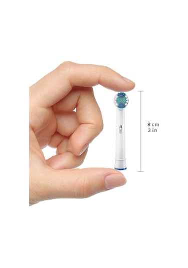 Oral-B Braun ile Uyumlu Yedek Başlık 8 Adet (2 Paket)
