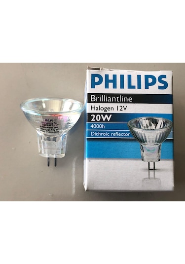 Phılıps 12v 20w Mr 11 Halojen Çanak Çap:35mm