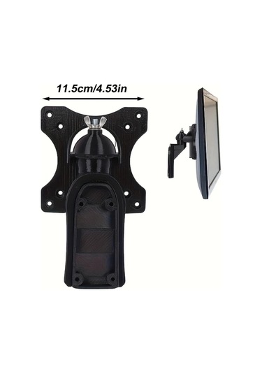 Dream011 Siyah 88 İnç Rv Tv Braketi Ağır Hizmet Tipi Ayarlanabilir Tasarruf Montaj Donanımı