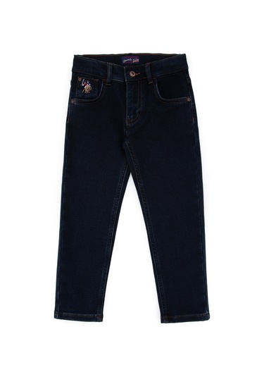 U.s. Polo Assn. Erkek Çocuk Koyu Mavi Pantolon Jean 50316756-dn0023 Dark Blue