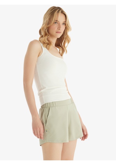 Kadın Şort 51853 - Yeşil