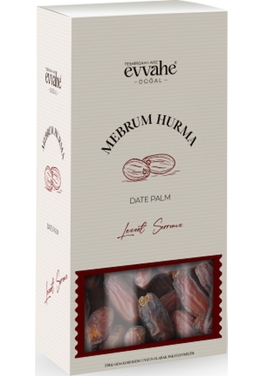 Evvahe Doğal Mebrum Hurma 250 G