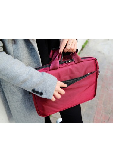 Bloomlaptop Case Bordo 15" Notebook Çantası Bordo