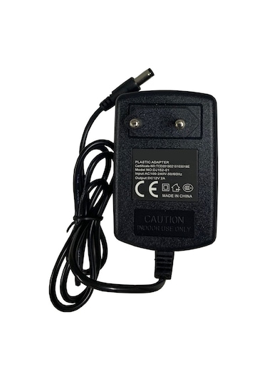 12V 2A Plastik Kasa Priz Tip Adaptör