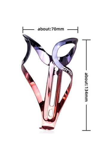 Dancemonkey Ztto Sszkdshj Alüminyum Alaşımlı Bisiklet Su Şişesi Kafesi Mtb Bisiklet Şişe Montaj Braketi - Mavi + Altın, Güçlü Montaj Braketi Acid Yeşili