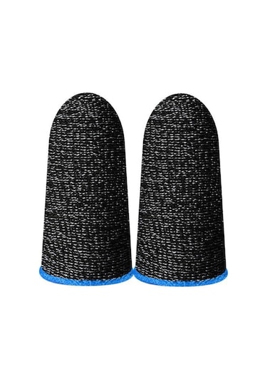 Kosona Yüksek Hassasiyetli Oyun Parmak Kılıfı - Ter Emici, Esnek, Gümüş Fiber Malzeme