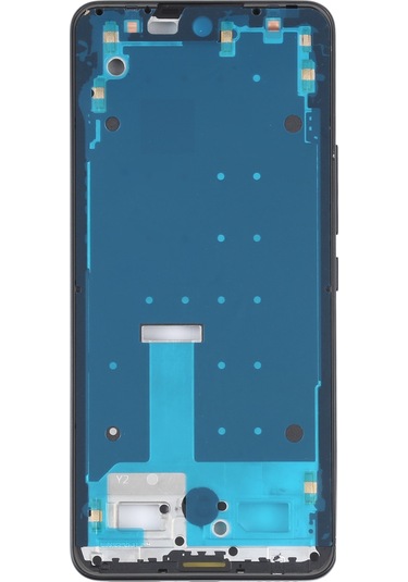 Xiaomi 12 Lite  Ön Muhafaza Lcd Çerçeve Çerçeve Plakası Siyah İçin