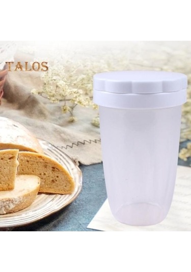 Besthome1 Kabartma Şeker Kapaklı Elek Nem Geçirmez Çalkalayıcı Tarçın Tozu Biber Kakao Un 1/2/3 Adet Plastik Diğer