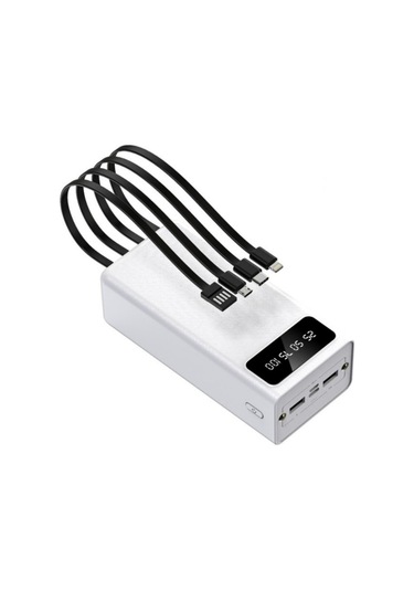 Hepu 30000 Mah. Dijital Göstergeli Powerbank Siyah