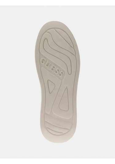 Guess Elbina10 Kadın Beyaz Altın Deri Sneaker Flfe10ele12-whıgo Beyaz Altın