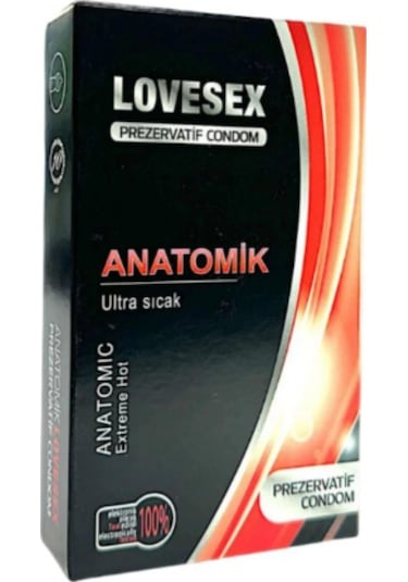 Lovesex Prezervatif Anatomik & Ultra Sıcak Kondom 10'lu