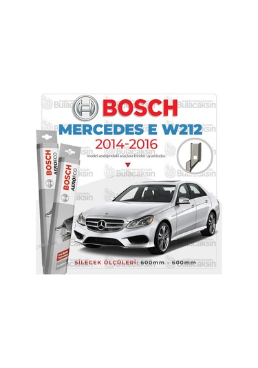 Mercedes E W212 Muz Silecek Takımı 2014-2016 Bosch Aeroeco