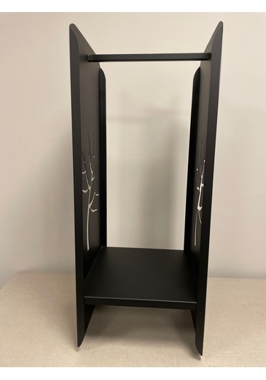 Api Design Metal Ağaç Desenli Odunluk