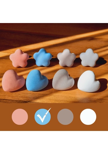 Yorgan,nevresim, Sabitleyici 4adet -mavi