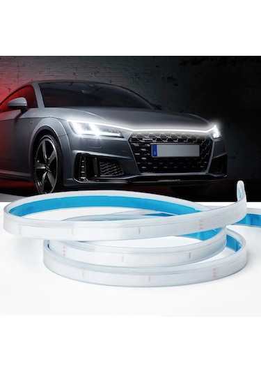 Renault Megane 2 Kaput Ledi, Gündüz Ledi, Silikon 150cm Beyaz