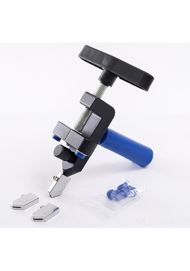 Besthome1 Gümüş Entegre Cam/fayans Kesici - Dayanıklı Seramik Kesim Aleti, Ev Kullanımı İçin Uygun