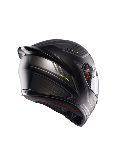 Agv K1 S E2206 Sling Kapalı Motosiklet Kaskı Mat Siyah - Gri