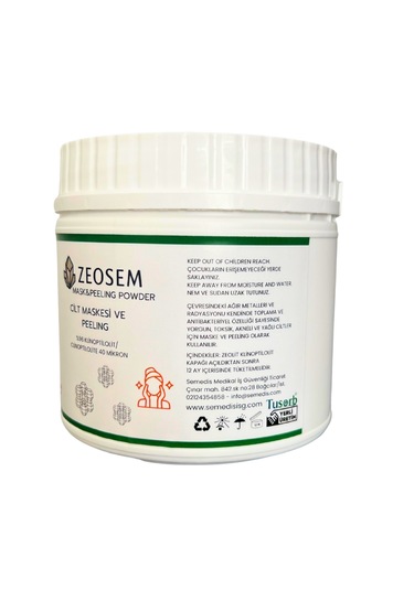 Zeosem Zeolit Cilt Maskesi Ve Peeling 400 G