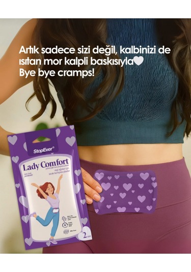 Lady Comfort Adet Regl Ve Karın Ağrıları İçin Isıtma Pedi 3x2
