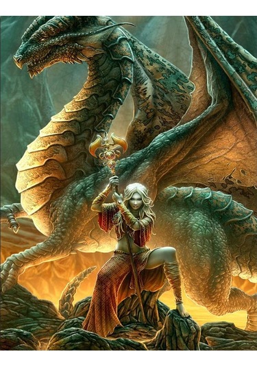 Yeşil 5d Dıy Elmas Boyama Tam Yuvarlak Elmas Nakış Mozaik Elmas Taklidi Resimleri Süslemeleri Ev 30x40cm