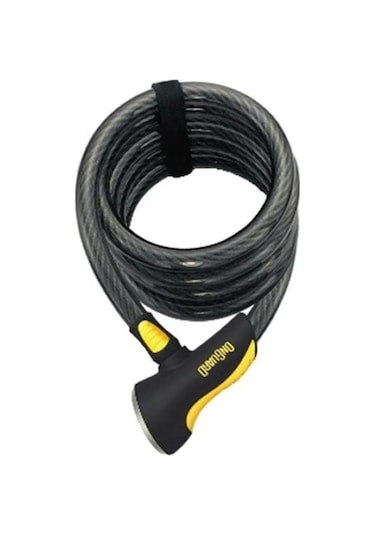 Onguard Doberman 8027 Bisiklet Kilidi 5 Anahtarlı 185 CMx15 MM Siyah