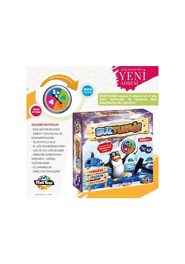 Penguen Buz Oyunu Buz Kırma + Süper Bambu Çubuklar Sihirbaz Çubuklar Xl Süper Ikili Set