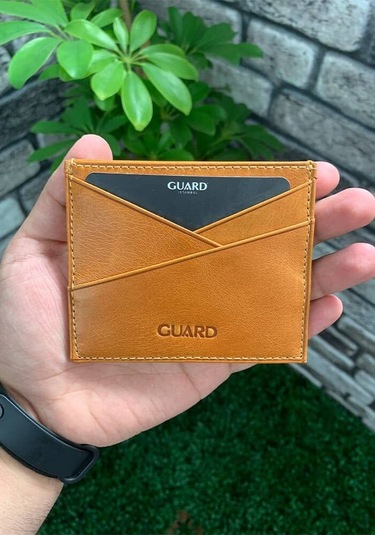 Derije Hakiki Deri Antik Sarı Kartlık T1432 Çok Renkli