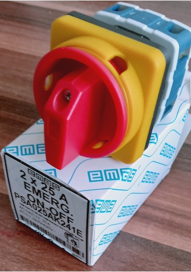 2X25A EMERGENCY ON -OFF ŞALTER