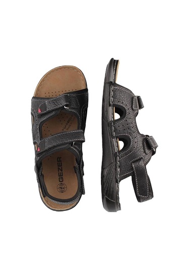 Gezer Yazlık Erkek Sandalet (554653085) Siyah