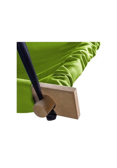 Bundera Flow Yeşil Ahşap Yaylı Zıpzıp Hamak Beşik Hoppala