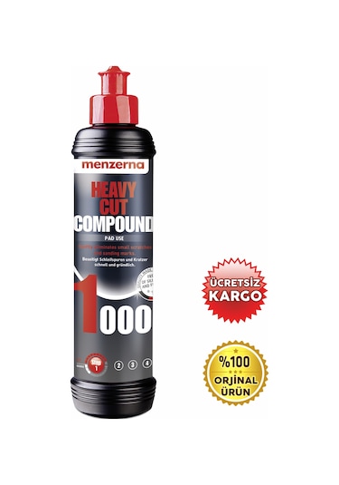 Menzerna Heavy Cut Compoud 1000 - Çizik Çıkarıcı Pasta 250 Ml