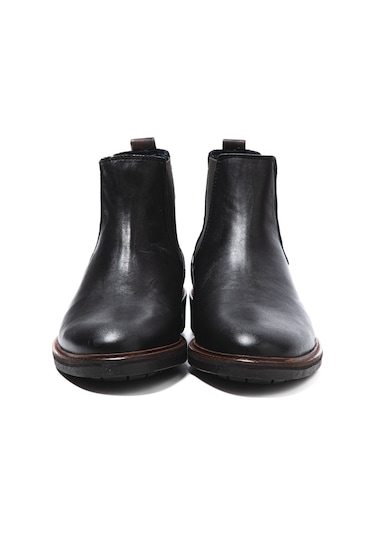 Bot Erkek 1124 005 Wk-john May Orkut Suede Black Siyah