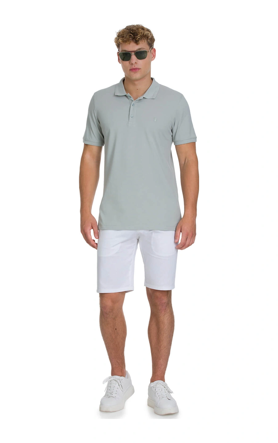 Hatemoğlu Yeşil Regular Fit 100% Pamuklu Polo Yaka Tişört 35227 608381
